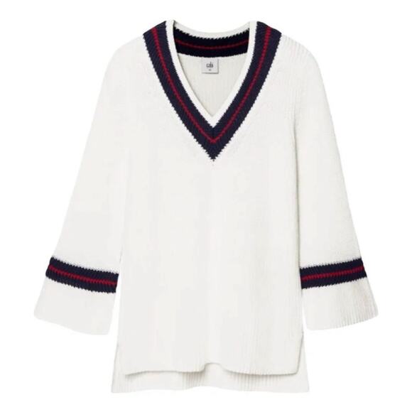 CAbi 'Ace' Pullover Deep V Neck Sweater Style #5639 Size Small - Picture 4 of 9